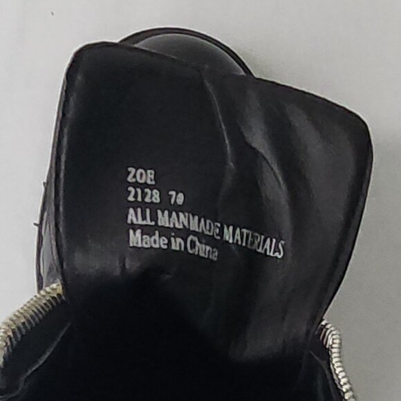 Seven 7 Zoe Black Platform Boots - Picture 9 of 9